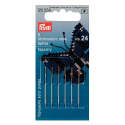 Prym - Tapestry Needles with Blunt Point and Gold Eye - n. 24